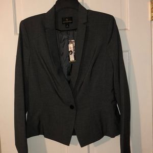 Worthington Size 12 Grey Suit Jacket